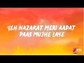 Nadaaniyan | Akshath Acharya, Jonita Gandhi (Lyrics)