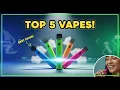 TOP 5 Best Disposable Vape Pens 2026 A Simple and Convenient Vaping Experience
