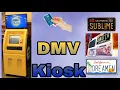 RENEW YOUR CAR TAGS IN LESS THAN 3 MINUTES DMV KIOSK