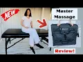 Master Massage Portable Table - Travel Carry Case With Wheels FULL Review
