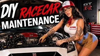 How To Do Race Car Maintenance at Home trackuza R35 GTR
