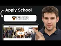 How To Apply To Princeton University