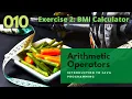 010 BMI Calculator BMI Formula - An Introduction to Java Programming