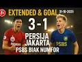 Lagu EXTENDED \u0026 GOAL | PERSIJA JAKARTA 3-1 PSBS BIAK NUMFOR | 31-10-2025
