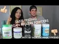 Taste Testing Vegan Protein Powders With Non Vegan Boyfriend