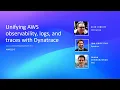 AWS re Invent 2025 - Unifying AWS observability logs and traces with Dynatrace AIM210