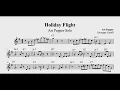 Holiday Flight - Art Pepper solo Eb Transcription