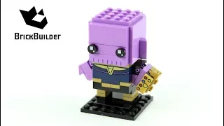 Lego BrickHeadz 41605 Thanos - Lego Speed Build