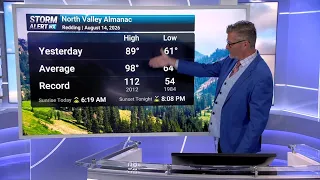 Cooler-than-normal weather continues across Chico and Redding this weekend