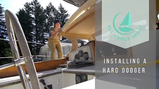 On the Hard 1.6: Building a Hard Dodger for Jason 35′ Sailboat