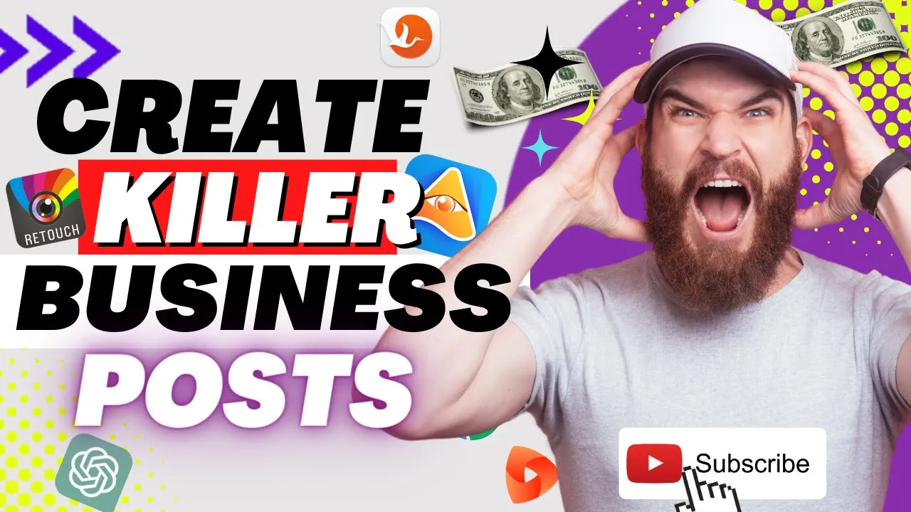 How to Create Social Media Posts for Your Business and Make Money with AI