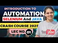 Selenium with Java Introduction s Automation Selenium Part 1