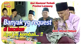 Download Ngajinya Buat Penasara Jamaah - Ustd. Ahmad Hidayat - Qori Terbaik Lampung MP3