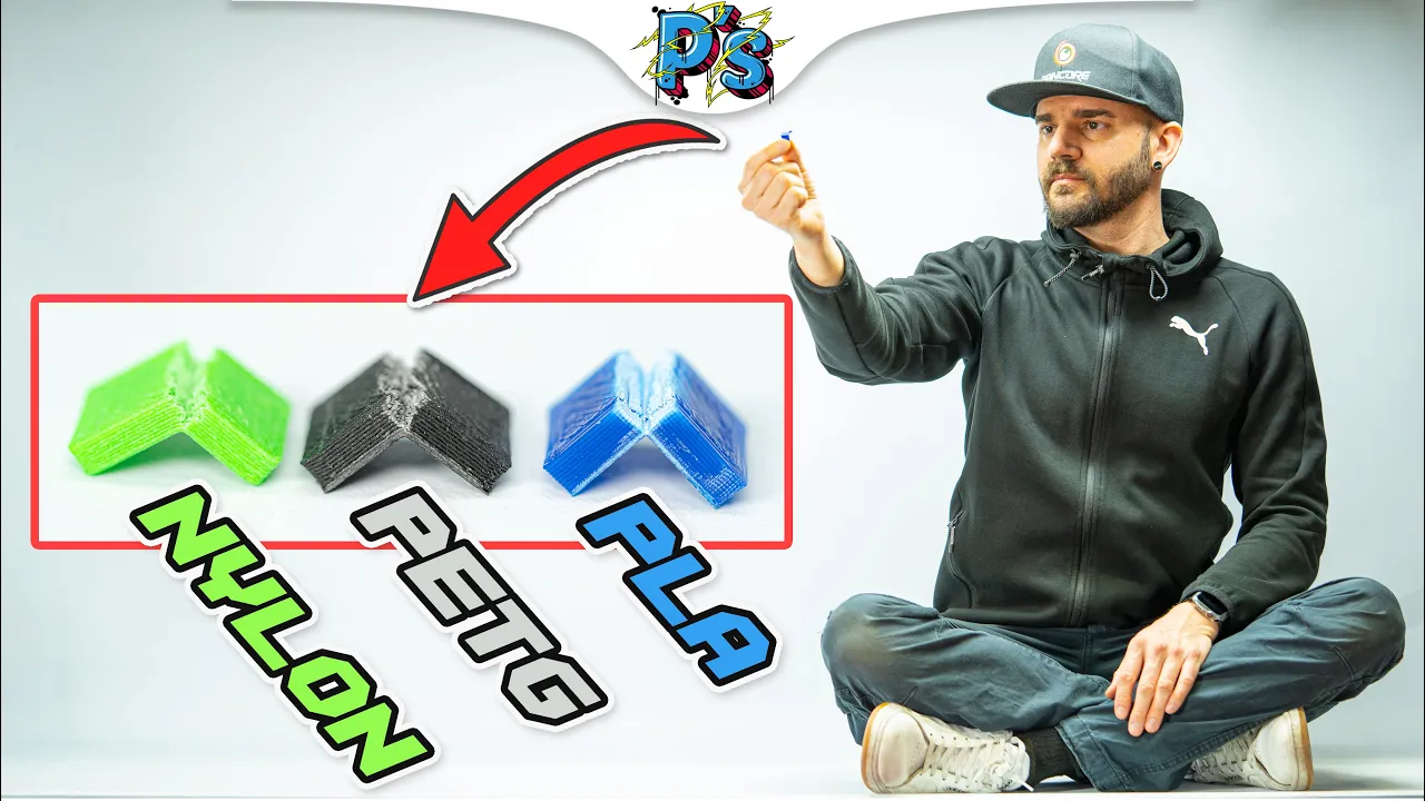Das STÄRKSTE Filament ist....? Ich prüfe NYLON CF, NYLON GF, PETG CF, PP CF und PLA gegeneinander.
