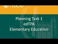 edTPA Task 1 Elementary