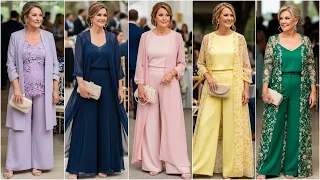3-Piece Pantsuits for Mother of The Bride Elegant Options Look Stunning without Sacrificing Comfort