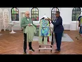 Denim Co Active Textured Cotton Straight Leg Ankle Pant on QVC