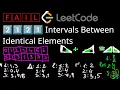 Leetcode 2 1 2 1 Intervals Between Identical Elements