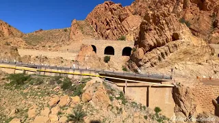 بوابة الصحراء الجسر الروماني القنطرة ولاية بسكرة 