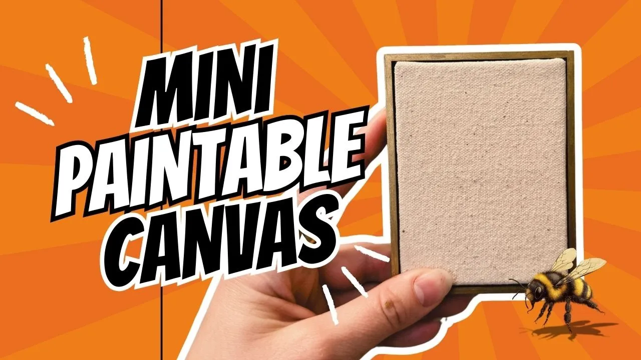 Mini Canvas & Frame DIY Dollhouse Decor 