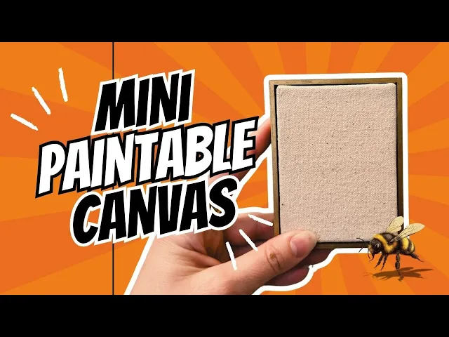Mini Canvas & Frame DIY Dollhouse Decor video thumbnail