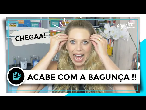 Download MP3 5 DICAS PRA VOCÊ ACABAR COM A BAGUNÇA DA SUA CASA E DA SUA VIDA! | OSF®️ - Rafa Oliveira