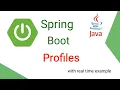 Spring Boot Profiles Profiles in Spring Boot application properties