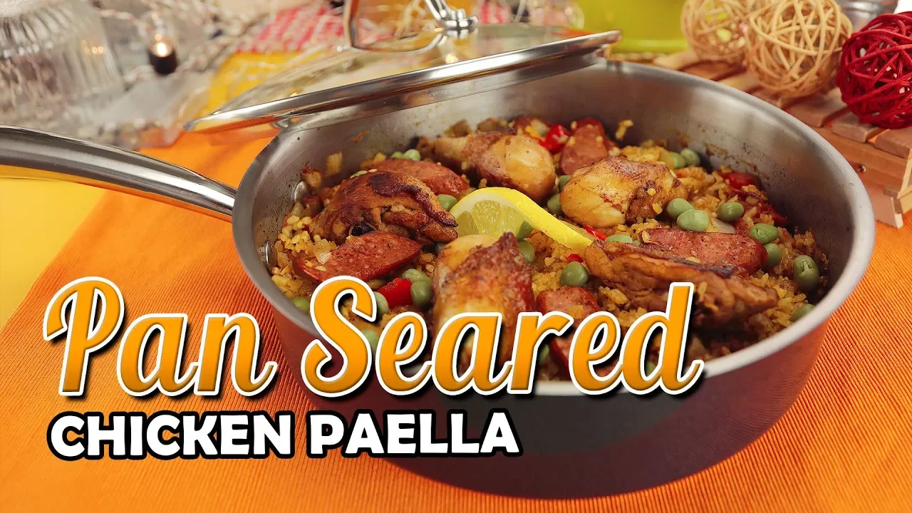 How To Make Pan Seared Chicken Paella
