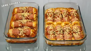 Receita Como fazer Canelone