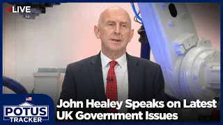 LIVE: UK Finance Minister John Healey Gives Speech | AC113