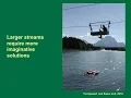 The U S Geological Survey measures streamflow at thousands of stations across the country