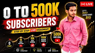 500k subscribe complete thank you 🥰 #live #promotion #youtube