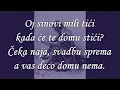 Sedi četnik na kamenu-na sred gore romanije