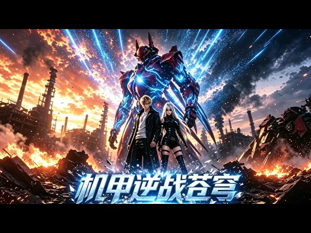 AI漫剧 机甲逆战苍穹 以身铸锋守护人族文明与女武神并肩逆战苍穹