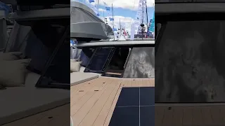 ‘There’s solar panels everywhere’ #luxuryyachtlife #luxurylifestyle #sailingyacht #sailingboat