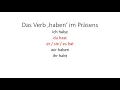 Download Lagu Das Verb haben im Praesens - het Duitse werkwoord 'haben' in de tegenwoordige tijd (o.t.t.) - uitleg