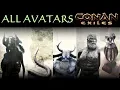 Outdated Summoning All Avatars CONAN EXILES Uptaded Avatars On The Description Link