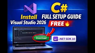 Visual Studio 2026 Setup for C Install NET SDK 10 Step-by-Step Beginner Guide