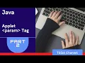 Java Applet program using param Tag-2 teqachannel5068