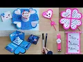 4 Handmade Birt ay Cards in one