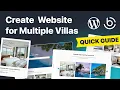 WordPress Short Term Rental Website for Multiple Properties Tutorial