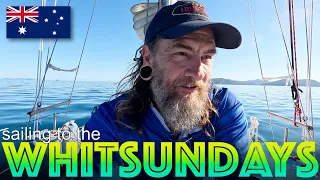 Sailing the Whitsunday Islands; Seeing Ngaro Aboriginal Cave Art & Waterfalls of Nara Inlet