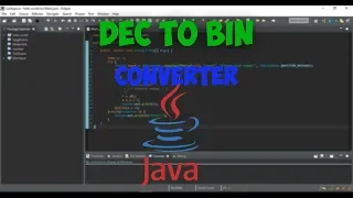 Decimal to binary converter Java