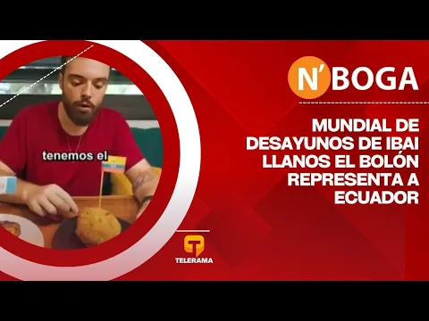 Mundial de desayunos de Ibai Llanos el bolón representa a Ecuador