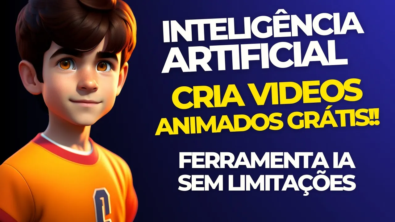 CRIE VIDEOS ANIMADOS EM MINUTOS COM INTELIGÊNCIA ARTIFICIAL FERRAMENTA IA GRATUITA