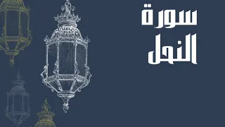 سورة النحل كاملة للقارئ الشيخ إدريس أبكر بدون اعلانات و بصوت جميل و رائع و مريح توقف و ارح سمعك 