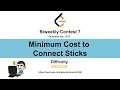 1167 Minimum Cost to Connect Sticks