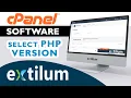How to Update PHP Options Using PHP Selector in cPanel - Extilum Hosting