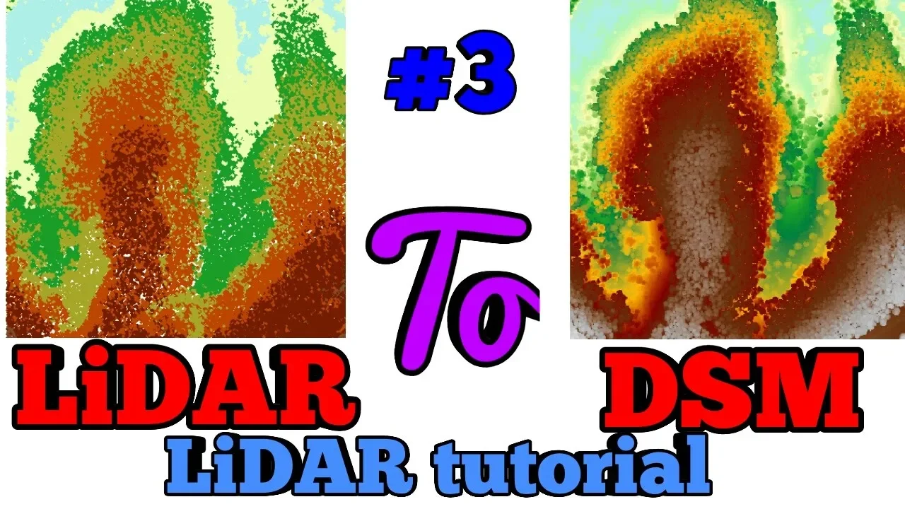Let's Create DSM Digital Surface Model Using LiDAR Point Cloud Data ArcGIS