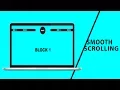 Smooth Scrolling CSS - JQUERY Tutorial